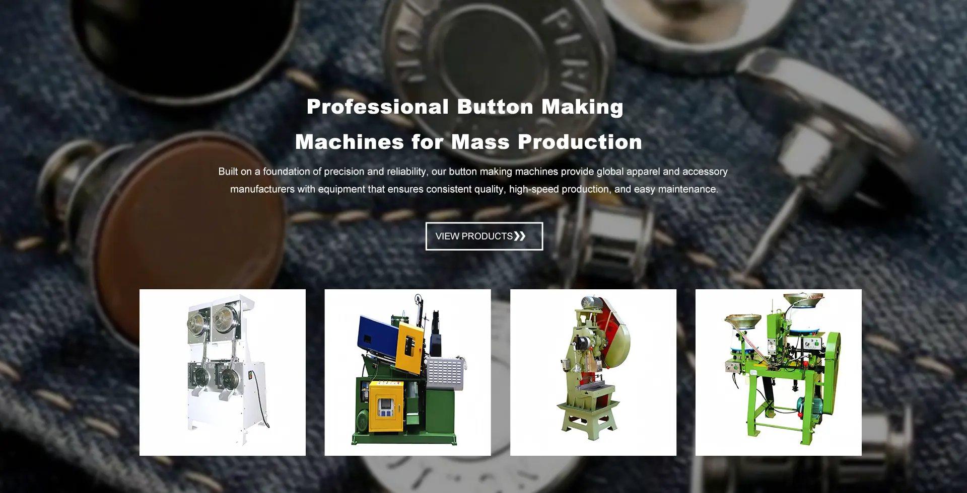 Macchina per la produzione di bottoni