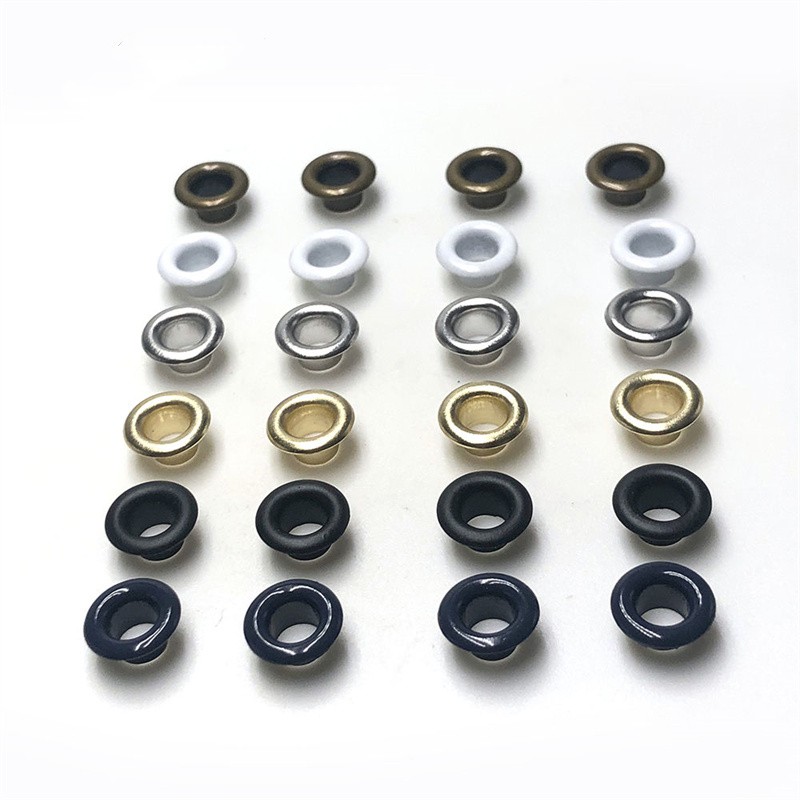 Occhielli in acciaio inossidabile – Occhielli in metallo resistenti alla ruggine e senza nichel per jeans, indumenti da lavoro e borse